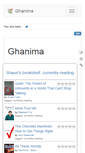 Mobile Screenshot of ghanima.net