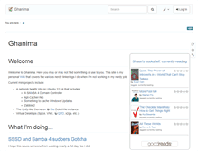 Tablet Screenshot of ghanima.net